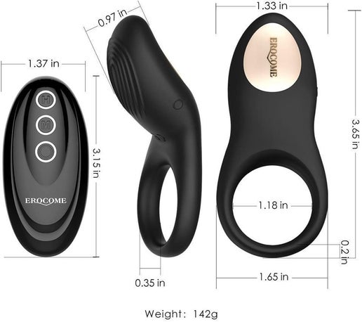 Remote Control Vibrating Stamina Ring