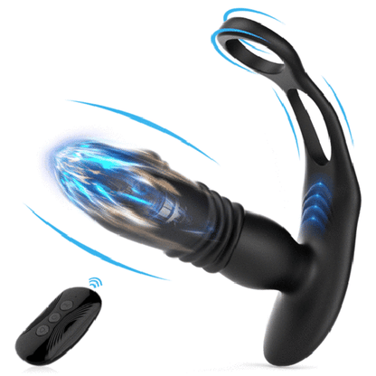 Dual-Ring Prostate Massager