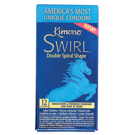 Kimono Swirl Condoms 12-Pack
