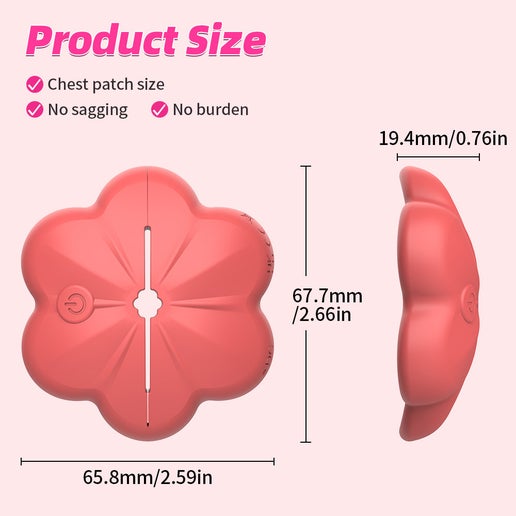 Wireless Remote-Controlled Chest Massagers