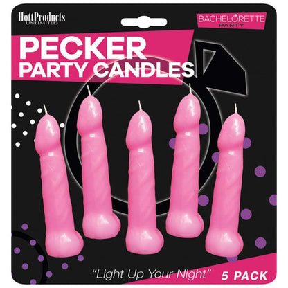 Pink Novelty Party Candles
