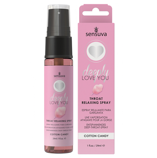 Sensuva Throat Relaxing Spray – Cotton Candy