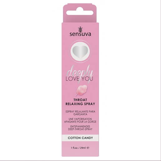 Sensuva Throat Relaxing Spray – Cotton Candy