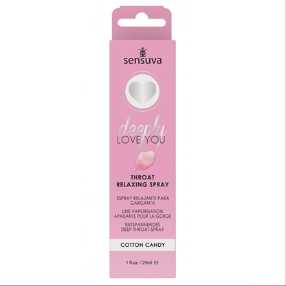 Sensuva Throat Relaxing Spray – Cotton Candy