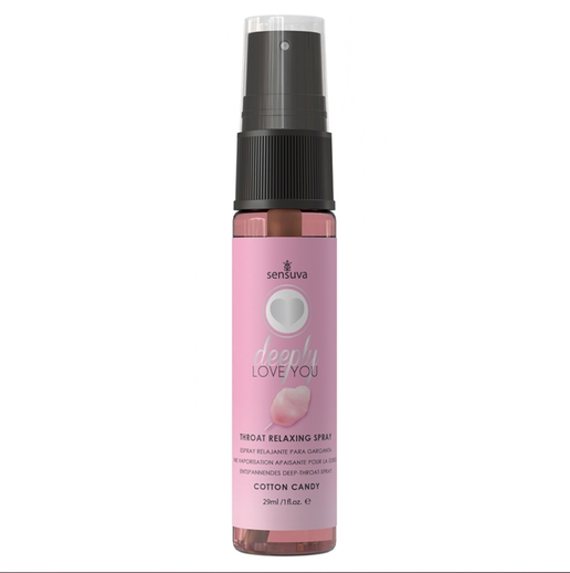 Sensuva Throat Relaxing Spray – Cotton Candy