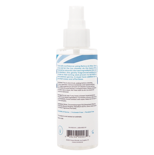 Toy Cleaner Spray Before and After