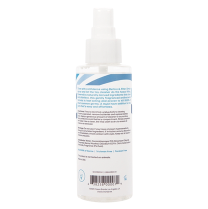 Toy Cleaner Spray Before and After