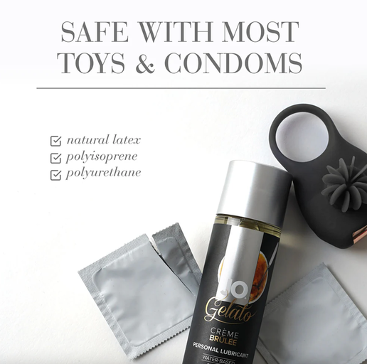 JO Gelato Creme Brûlée Flavored Lubricant