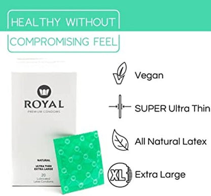 Royal Vegan Condoms XL (10)