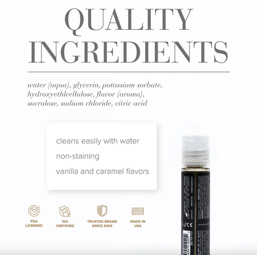 JO Gelato Creme Brûlée Flavored Lubricant