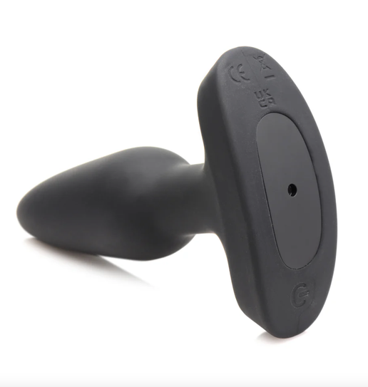 Laser Heart Vibrating Wellness Plug with Remote