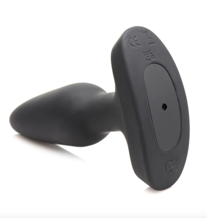 Laser Heart Vibrating Wellness Plug with Remote