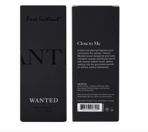 Wanted Pure Instinct Pheromones Perfume
