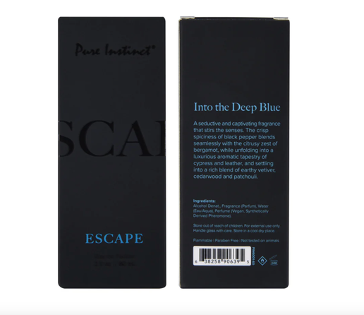 Escape Pure Instinct Pheromone Perfume