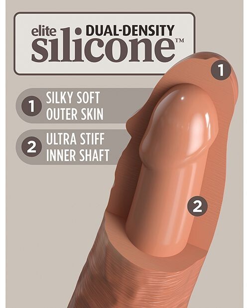 King Elite Dual Density Silicone Pleasure