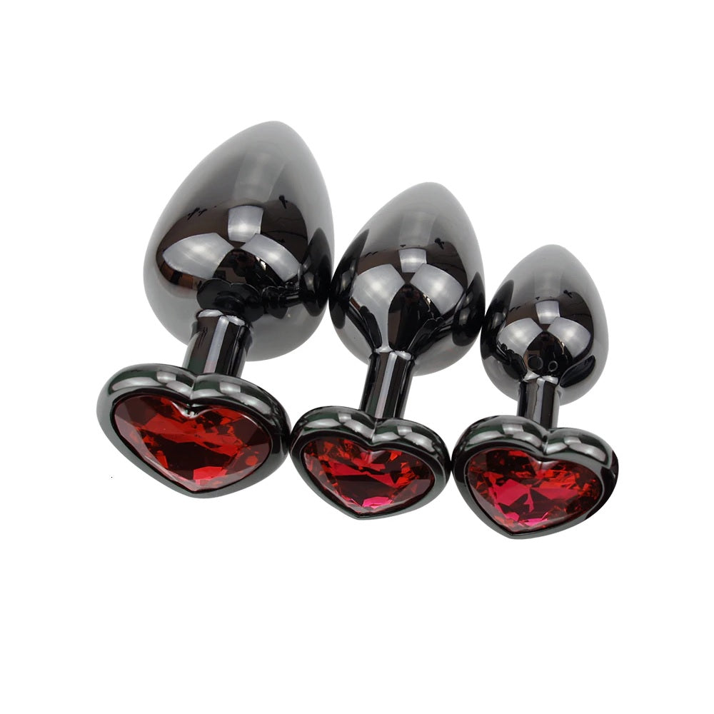 Stanley Steel Black Wellness Plug Set with Vibrating Bullet
