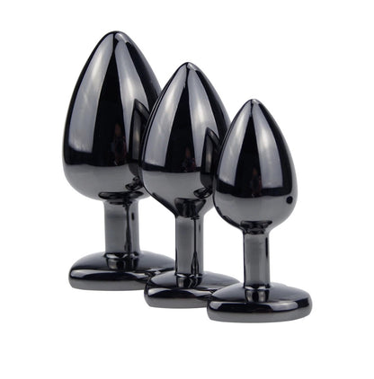Stanley Steel Black Wellness Plug Set with Vibrating Bullet